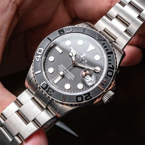 rolex titanium yachtmaster weight|rolex yachtmaster titanium.